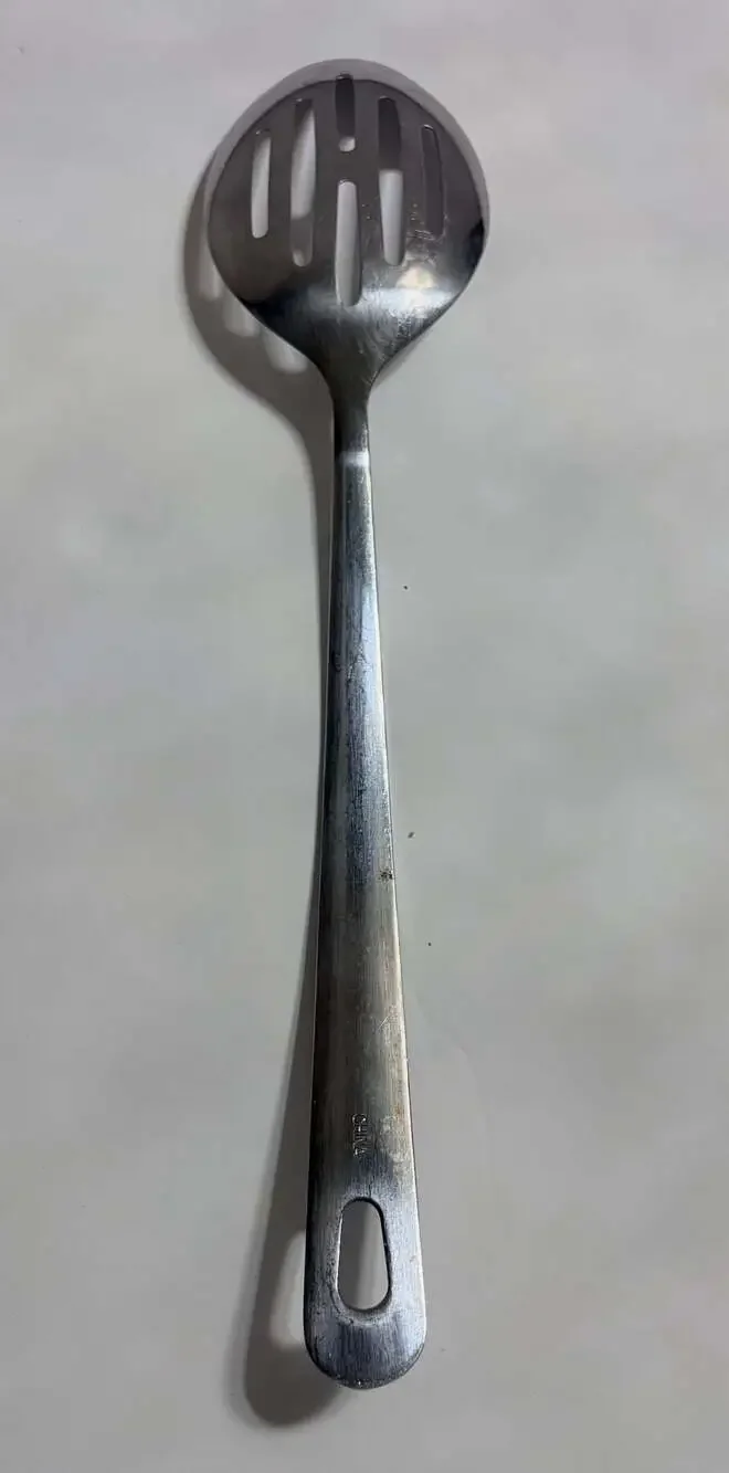 Wolfgang Puck Stainless Steel Slotted Serving Spoon